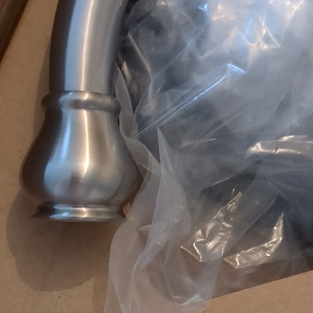 Brushed Nickel Two-Handle Faucet - Picture 2 of 5